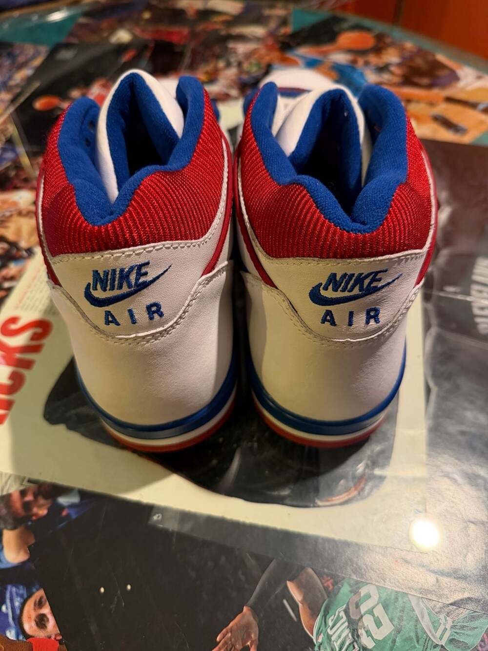 2003 Nike Air Alpha Force II Philly 76ers Charles Barkley Size 11.5 - Picture 4 of 8